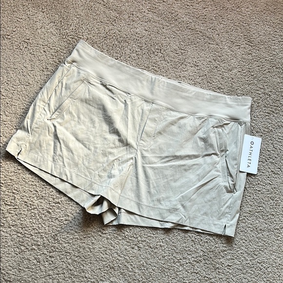 Beige Athleta Trekkie North Short - Picture 1 of 7